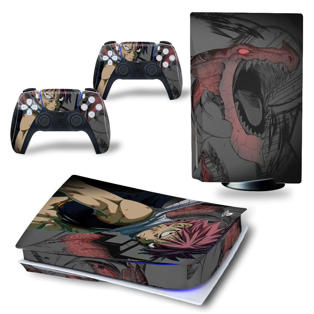 image-Knight PS5 Game Console Sticker Death Stranding Theme Series Personalized Sticker Colorful Film