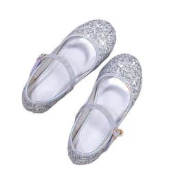 image-Princess shoes, crystal shoes, girls' flat-soled children's autumn shoes, little princess soft-soled shoes, host catwalk dress performance shoes