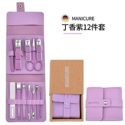 image-Stainless steel nail clipper set nail clipper gift set customized logo 16-piece nail clipper set Douyin hot style