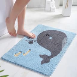 image-Xia Lang cartoon door mat door mat absorbent foot mat home door bathroom entry non-slip mat carpet
