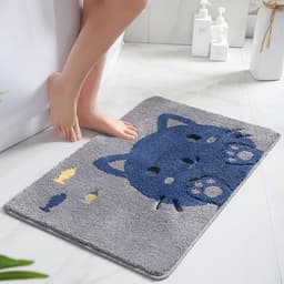 image-Xia Lang cartoon door mat door mat absorbent foot mat home door bathroom entry non-slip mat carpet