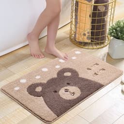 image-Xia Lang cartoon door mat door mat absorbent foot mat home door bathroom entry non-slip mat carpet