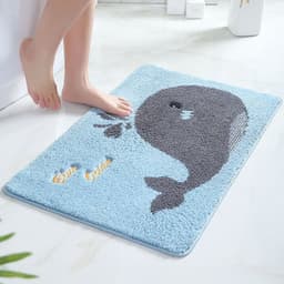 image-Xia Lang cartoon door mat door mat absorbent foot mat home door bathroom entry non-slip mat carpet