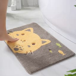 image-Xia Lang cartoon door mat door mat absorbent foot mat home door bathroom entry non-slip mat carpet