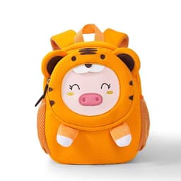 image-Diving material new animal cross-dressing bag three-dimensional cartoon animal pattern kindergarten backpack children's lightweight backpack