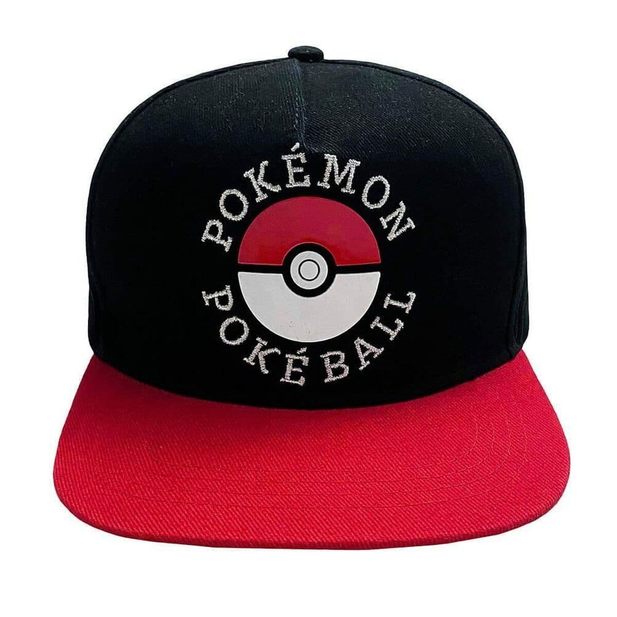 image-Unisex hat Pokémon Trainer Black Red One size 58 cm