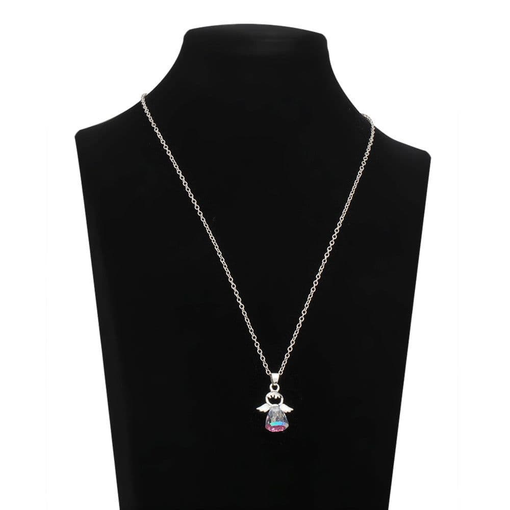 image-Crystal Little Angel Women's Necklace