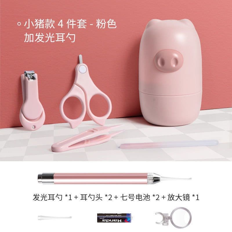 image-Baby nail scissors set nail polisher baby nail scissors pliers artifact newborn safety special toddler products