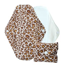 image-Cross-border bamboo cotton washable sanitary napkin skin-friendly breathable anti-leakage aunt towel recyclable menstrual pad manufacturer