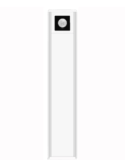 image-Ultra-thin wardrobe light cabinet light led human body induction night light wireless charging magnetic suction light bedside light strip light belt
