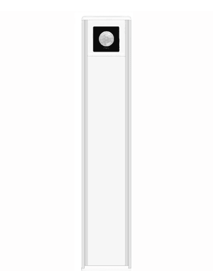 image-Ultra-thin wardrobe light cabinet light led human body induction night light wireless charging magnetic suction light bedside light strip light belt