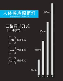 image-Ultra-thin wardrobe light cabinet light led human body induction night light wireless charging magnetic suction light bedside light strip light belt