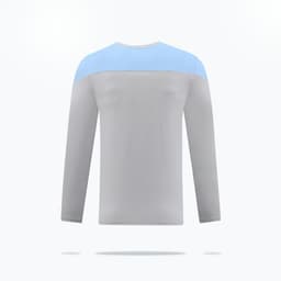 image-Men's sports long-sleeved T-shirt running training men's round neck long-sleeved quick-drying sweatshirt cycling slim sports fitness clothing