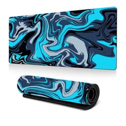 image-Amazon Abstract Corrugated Mouse Pad Large Heat Transfer Desk Pad Abstract Fluid Art Design Factory Direct