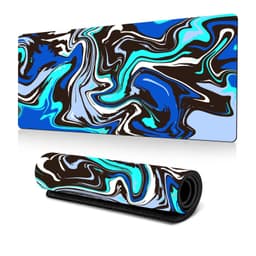 image-Amazon Abstract Corrugated Mouse Pad Large Heat Transfer Desk Pad Abstract Fluid Art Design Factory Direct