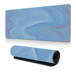image-Amazon Abstract Corrugated Mouse Pad Large Heat Transfer Desk Pad Abstract Fluid Art Design Factory Direct