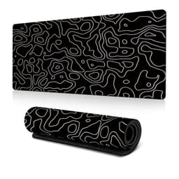image-Amazon Abstract Corrugated Mouse Pad Large Heat Transfer Desk Pad Abstract Fluid Art Design Factory Direct
