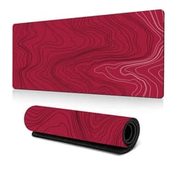 image-Amazon Abstract Corrugated Mouse Pad Large Heat Transfer Desk Pad Abstract Fluid Art Design Factory Direct
