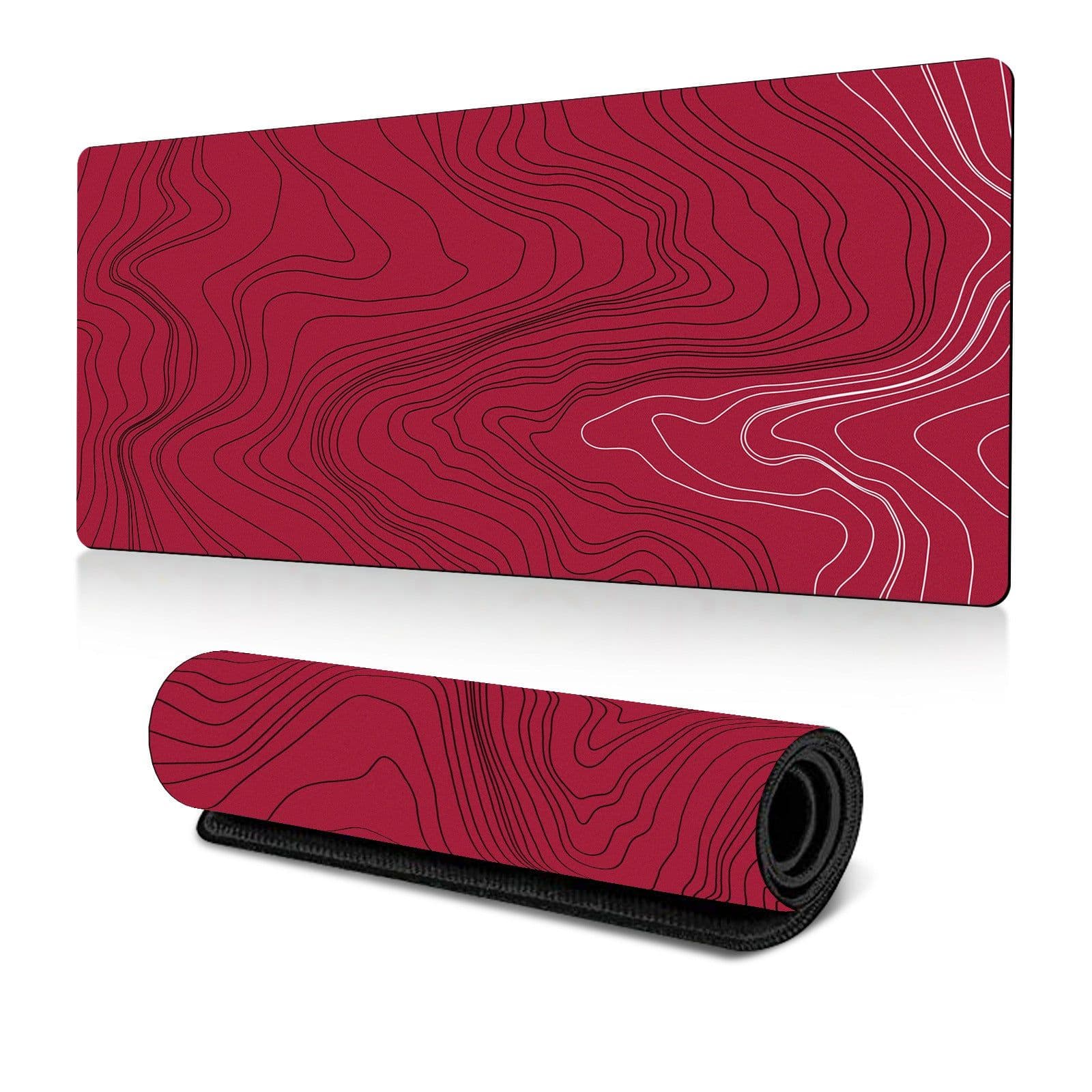 image-Amazon Abstract Corrugated Mouse Pad Large Heat Transfer Desk Pad Abstract Fluid Art Design Factory Direct