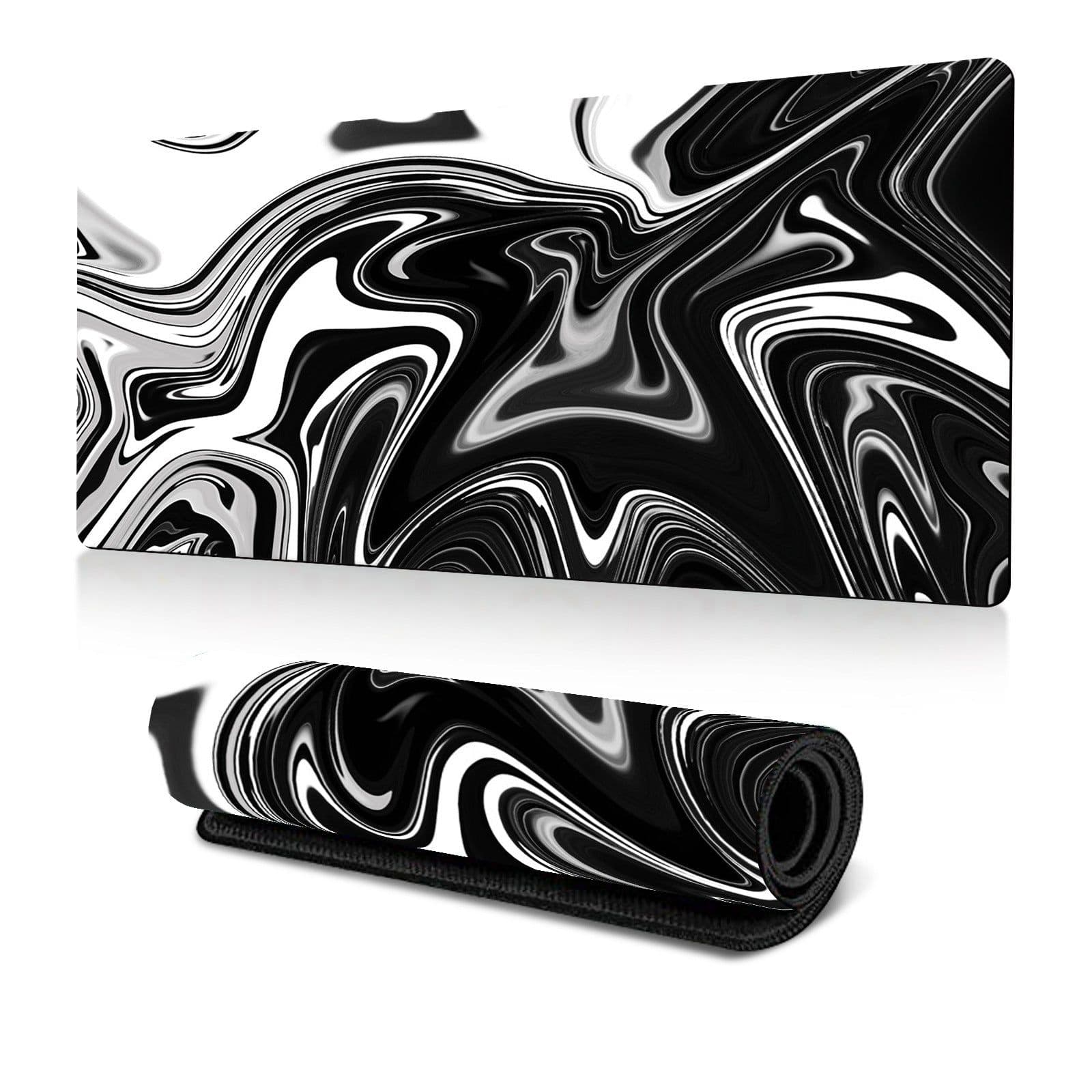 image-Amazon Abstract Corrugated Mouse Pad Large Heat Transfer Desk Pad Abstract Fluid Art Design Factory Direct