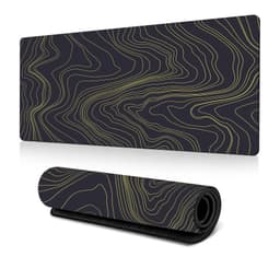 image-Amazon Abstract Corrugated Mouse Pad Large Heat Transfer Desk Pad Abstract Fluid Art Design Factory Direct