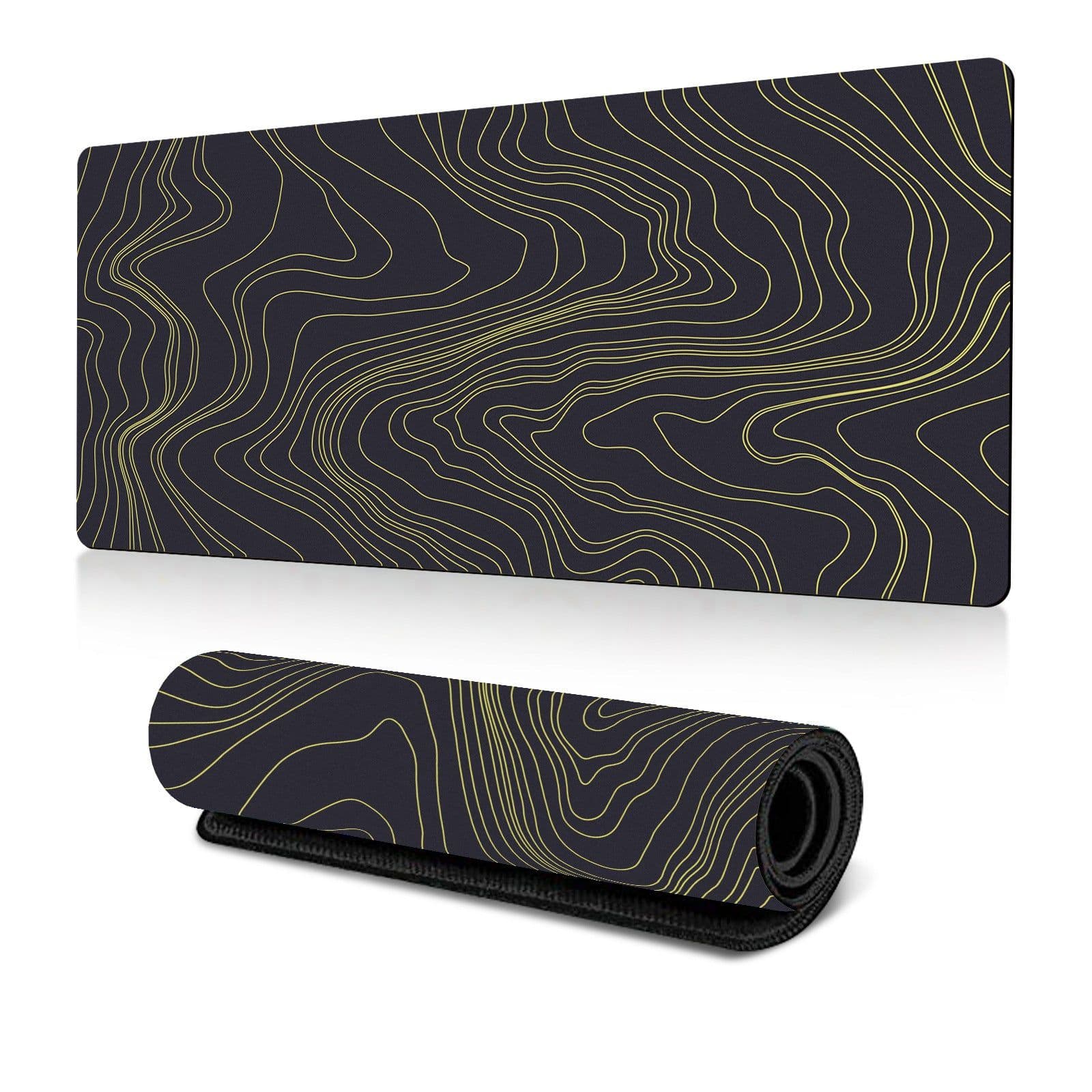 image-Amazon Abstract Corrugated Mouse Pad Large Heat Transfer Desk Pad Abstract Fluid Art Design Factory Direct