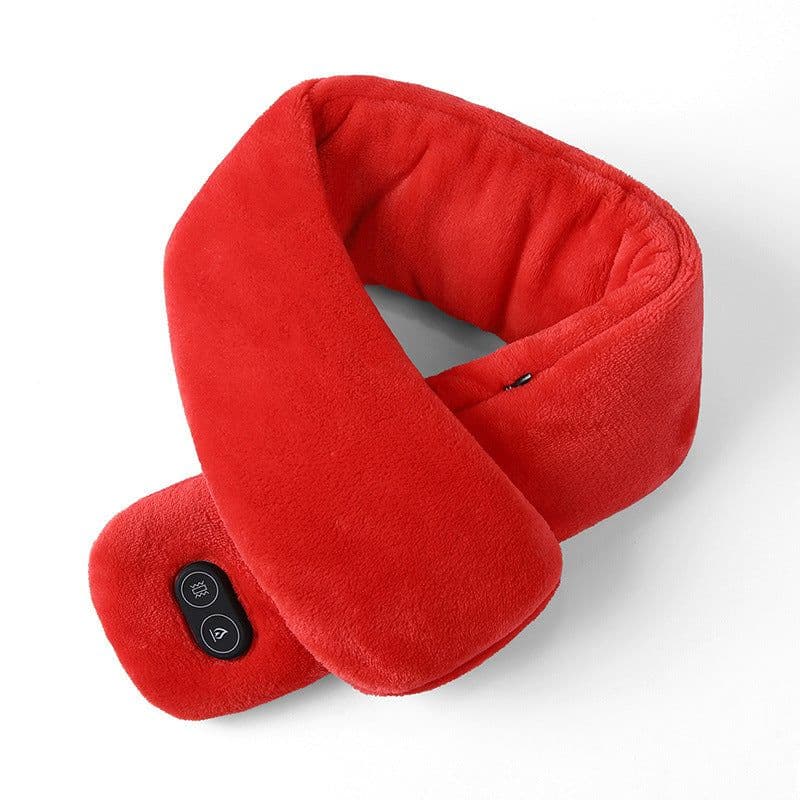 image-Cross-border electric heating scarf carbon fiber heating scarf smart electric heating scarf for men and women heating and warming cervical vertebra wholesale