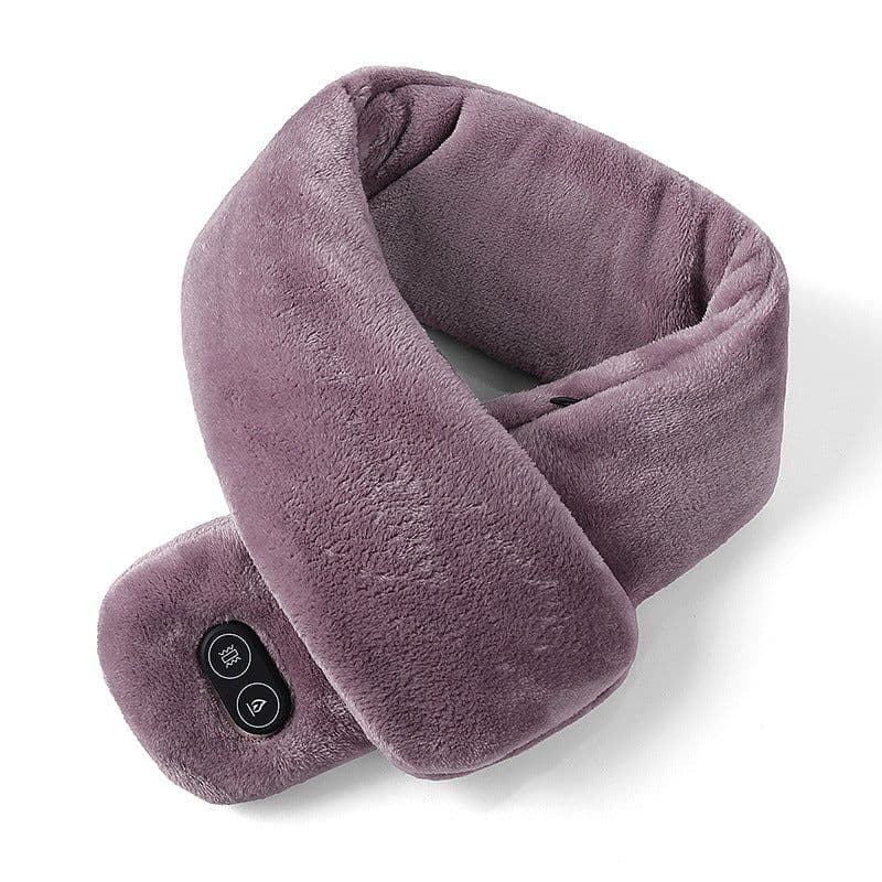 image-Cross-border electric heating scarf carbon fiber heating scarf smart electric heating scarf for men and women heating and warming cervical vertebra wholesale