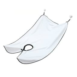 image-Shaving apron men's shaving apron beard styling tool transparent suction cup shaving and trimming apron