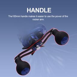 image-Fishing Baitcasting Reels 200HS/200HSL SV SpoolSaltwater Fishing Low