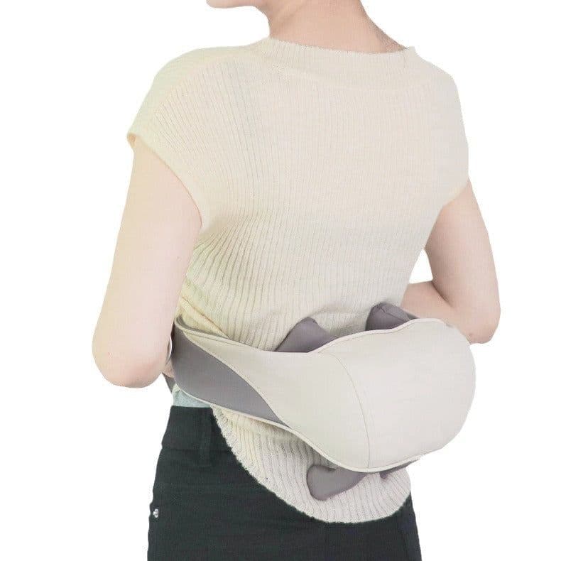 image-Cross-border new trapezius massager kneading shawl household cervical spine massager shoulder and neck multi-functional neck hot compress