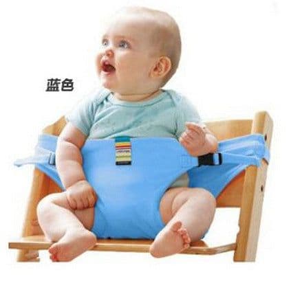 image-New baby dining chair fixed strap auxiliary belt portable baby seat cover children's dining chair belt