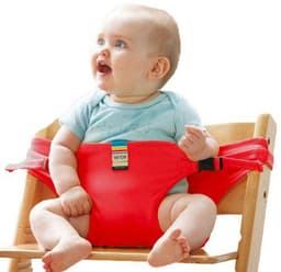 image-New baby dining chair fixed strap auxiliary belt portable baby seat cover children's dining chair belt