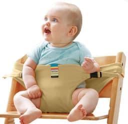 image-New baby dining chair fixed strap auxiliary belt portable baby seat cover children's dining chair belt