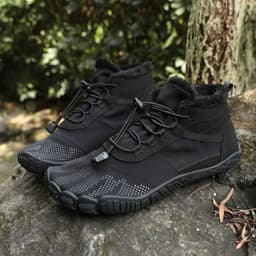 image-Factory direct sales of new casual men's and women's cotton shoes plus velvet waterproof shock-absorbing snow boots warm couple high-top cotton boots