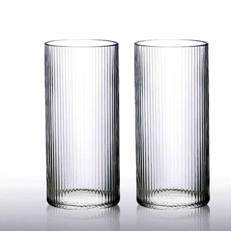 image-Japanese Style Heatresistant Striped Water Cup