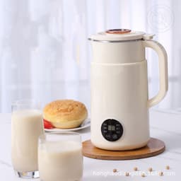 image-220V110V voltage wall-breaking soymilk machine, cross-border European and American small soymilk machine, Mihu juice boiling water