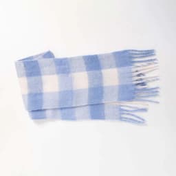image-Autumn and winter new Internet celebrity Korean style warm A thickened colorful plaid brushed C scarf elegant, fashionable and versatile
