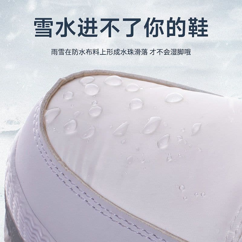 image-Foreign trade winter velvet women's snow boots non-slip warm mid-calf thickened casual cotton boots non-slip large size women's cotton shoes