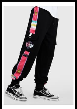 image-One Piece trousers Trafalgar Law Luffy skull Zoro Ace casual overalls trousers sweatpants men