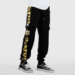 image-One Piece trousers Trafalgar Law Luffy skull Zoro Ace casual overalls trousers sweatpants men