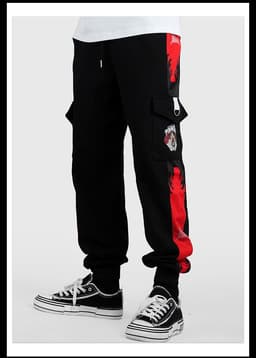 image-One Piece trousers Trafalgar Law Luffy skull Zoro Ace casual overalls trousers sweatpants men