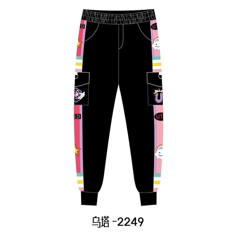 image-One Piece trousers Trafalgar Law Luffy skull Zoro Ace casual overalls trousers sweatpants men