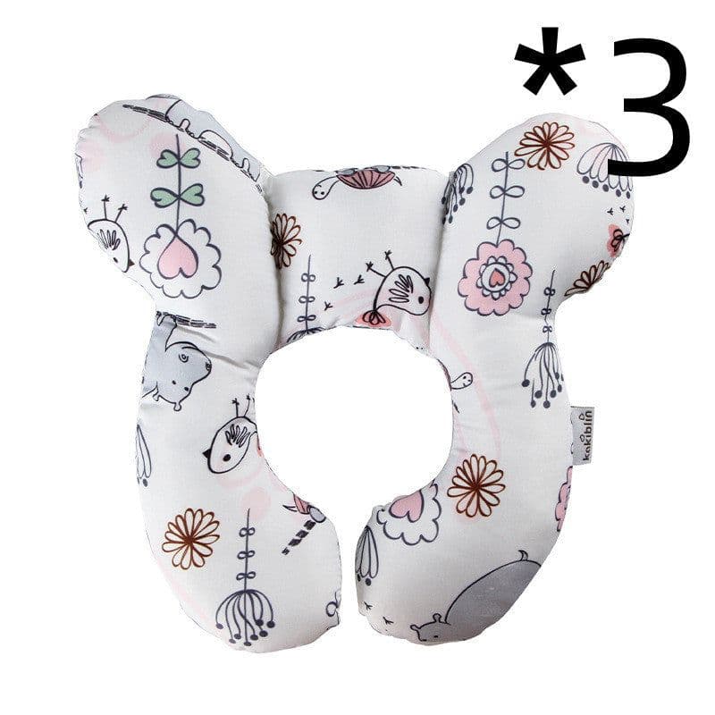 image-Protective Baby Pillows Travel Car U-shaped Support Cushion
