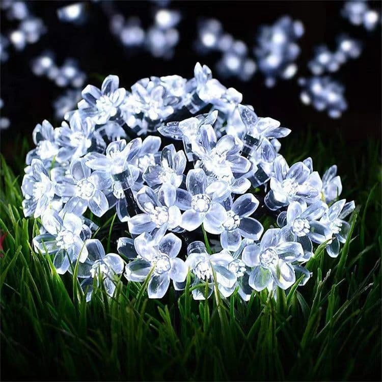 image-LED solar light string creative cherry blossom lights full of stars outdoor courtyard garden decoration atmosphere arrangement lights