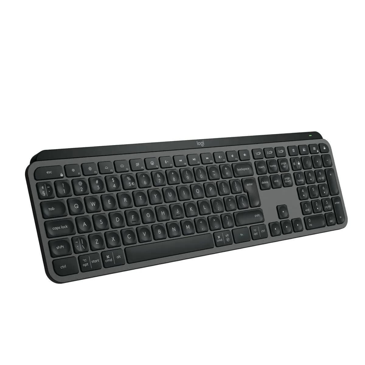 image-Wireless Keyboard Logitech MX Keys S Spanish Qwerty Grey Graphite