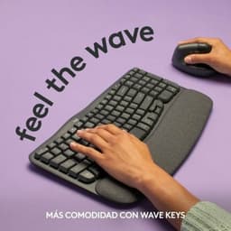 image-Keyboard Logitech 920-012296 Graphite Spanish QWERTY