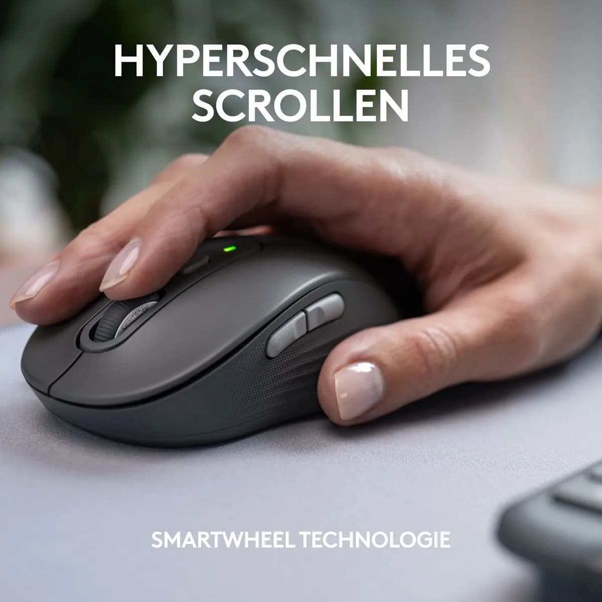 image-Keyboard and Mouse Logitech 920-012504 Graphite German QWERTZ