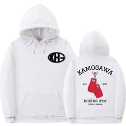 image-Manga Men Women Harajuku Sweatshirt Male Setwear Kamogawa