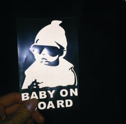 image-Car Door Body Reflective Car Sticker Car Sticker